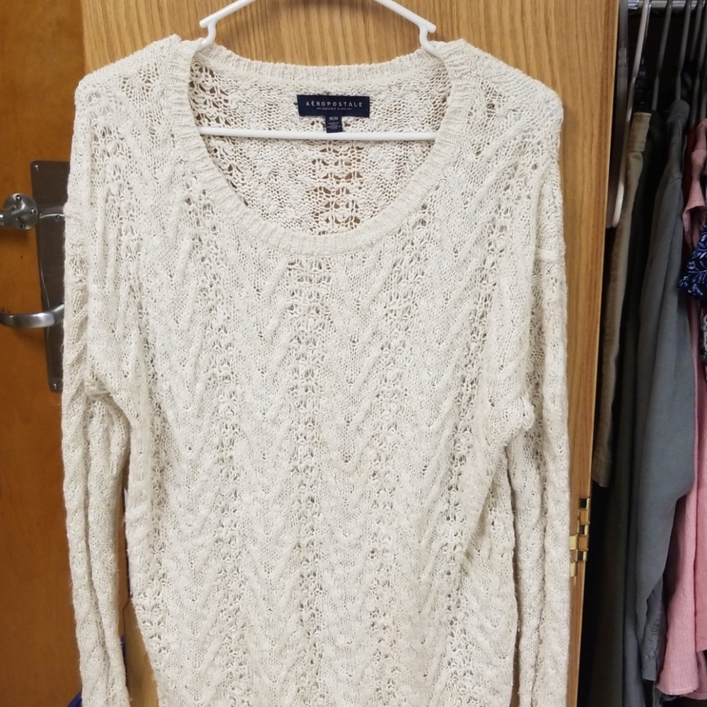 Cream colored sweater